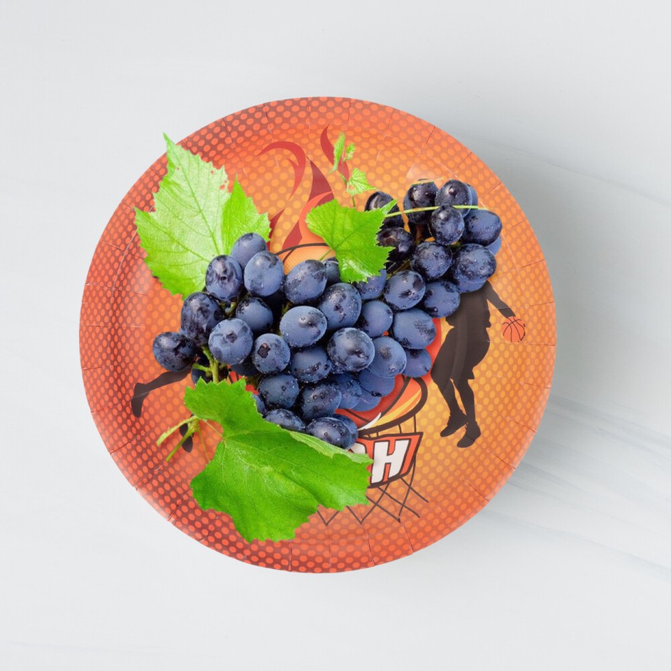 40 Pcs Sports Party Paper Plates Basketball Dinnerware Dessert eBay