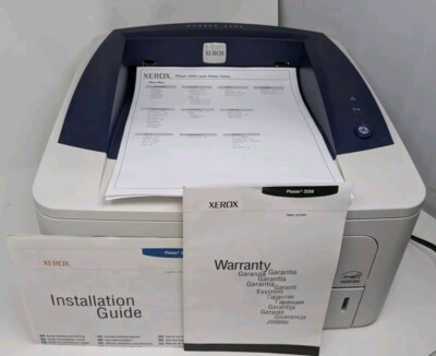 XEROX Phaser 3250 Laser Printer w/ Toner 25k Page Count TESTED!
