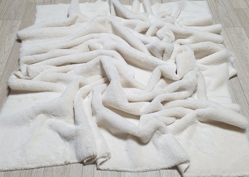 SOFT MINK FAUX FUR 10MM LONG HAIR LAMBY PLUSH DOLL CLOTH FABRIC SOLID MATTE 60"W - Picture 34 of 149