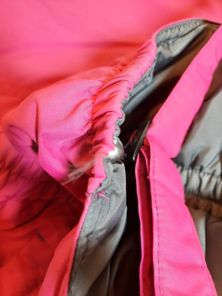 Lands End Snowsuit Girls Size 16 Pink Overall Snowsuit Ski Snowboarding - Image 2 of 4