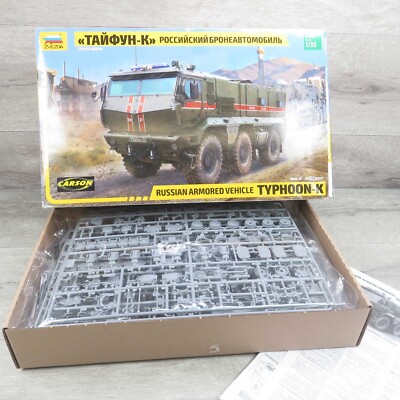 ZVEZDA 3701 - 1:35 - Russian Armored Vehicle Typhoon K - unbenutzt -OVP#CC4998