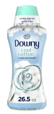 Downy Laundry In-Wash Scent Booster Beads, Cool Cotton Scent, 26.5 Oz.