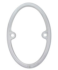 United Pacific C333502 Tail Light Chrome Rim 1933-36 Chevy Passenger Car -1 Unit