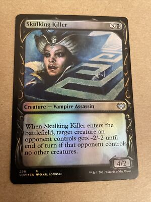 FOIL Skulking Killer (Showcase) |MtG Magic Innistrad: Crimson Vow |English |MINT