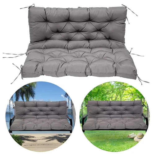 Gartenbank Auflage Schaukelkissen Wasserdicht Bankkissen Outdoor Sitzkissen DE - Bild 5 von 78