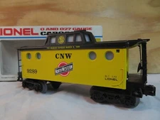 LIONEL TRAIN TCA 1980 CNW CHICAGO NORTHWESTERN PORTHOLE CABOOSE CAR 6-9289