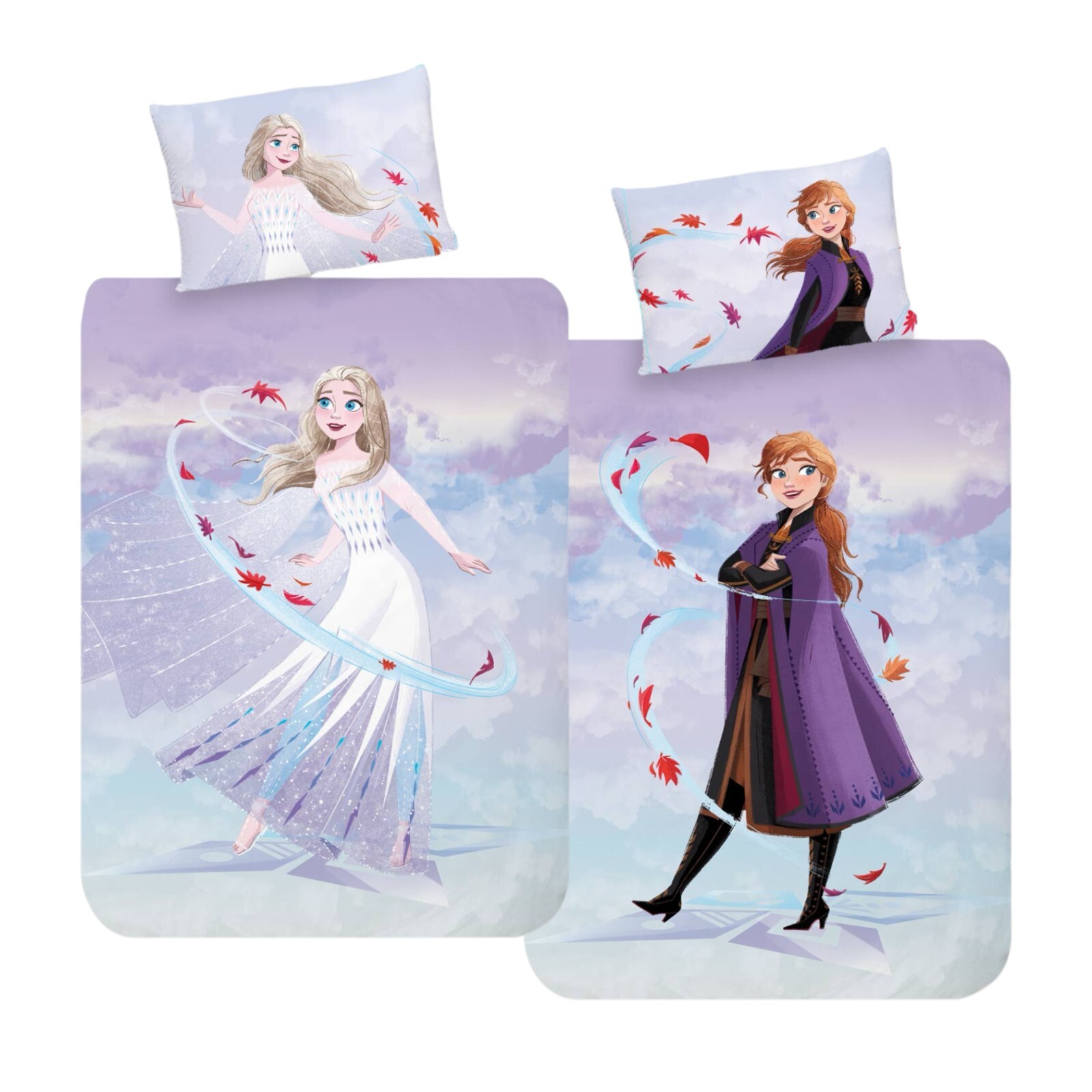 Disney Frozen Eiskönigin Anna und Elsa Baby/Kinder Bettwäsche 40x60 + 100x135 cm