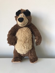 teddy bear and masha