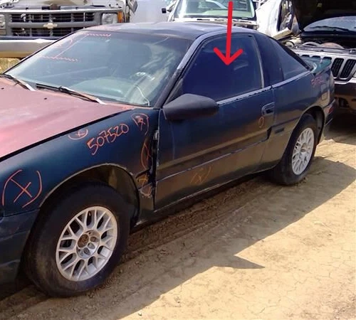 Eclipse, láser, garra: 1990, 1991, 1992, 1993, 1994, cristal puerta delantera izquierda Foto 2 de 4