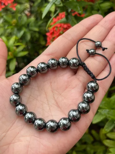 Grade A++ Edelstein Perlen verstellbar Armband 10 mm, echte Kristalle Armbänder - Bild 47 von 124