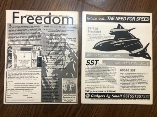 Lot (9) Various Early 1990's "Current Notes" World Of Atari Computer Magazine - Picture 9 of 11