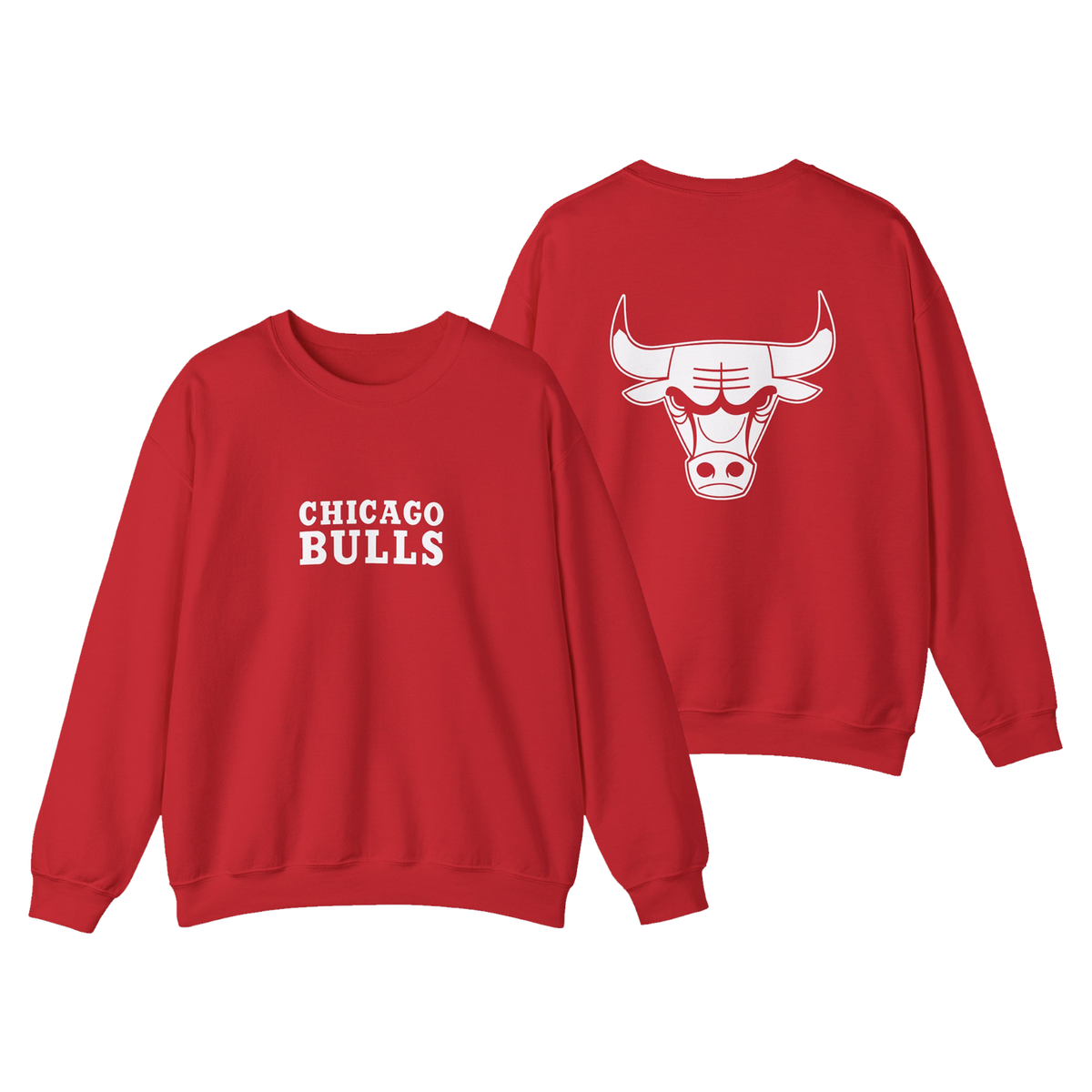 Red Chicago Chicago Bulls T Shirts Walmart Sz L- Vintage Red Air