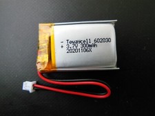 Lipo Akku 300mAh 3.7V 602030  Stecker PH 1.25 Bosch Intuvia