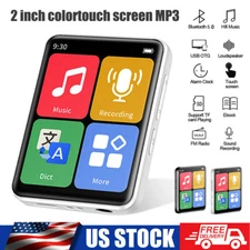 MP3 Player HiFi Bluetooth 5.0 Lossless Sound FM Radio Music Voice Recorder USA