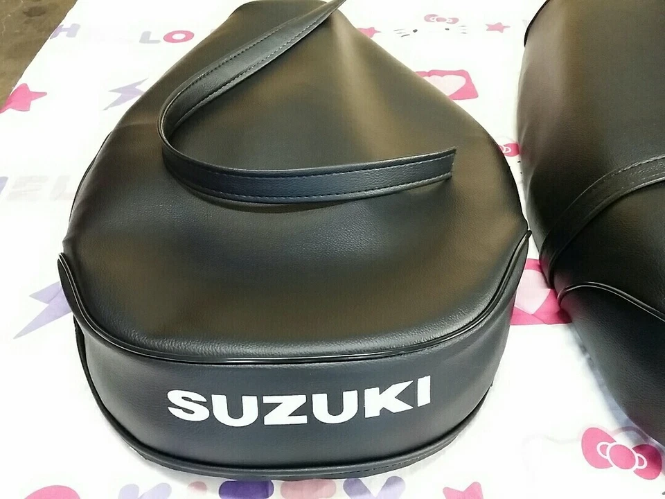 Чехол на сиденье SUZUKI TS125 TS185 TC125 TC185 1971–1973 + РЕМЕНЬ (S*–18) - Изображение 3 из 4