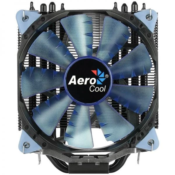 Aerocool Verkho 4 Dark CPU cooler - 120mm - Image 2 of 3