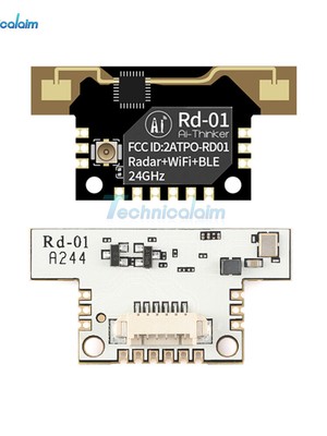 Rd 01 24G Radar Human Body Senser Module Radar+WiFi+BLE millimeter wave sensor