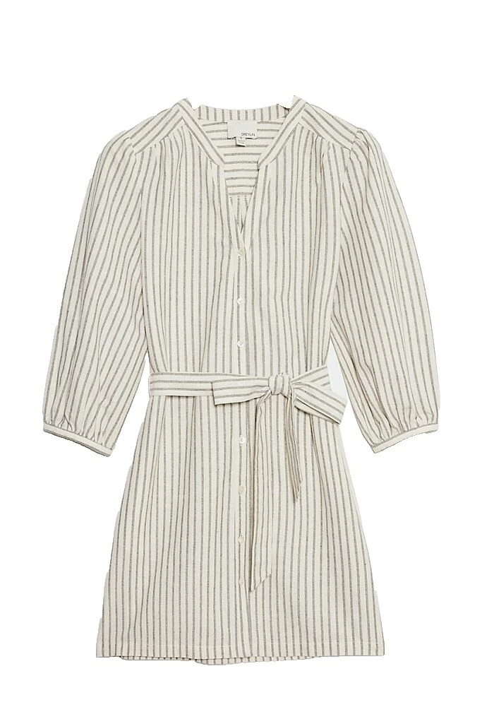 Полосатые платья-рубашки Anthropologie