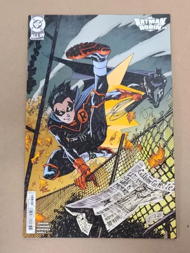 BATMAN AND ROBIN #18 COVER D 1:25 JOHN MCCREA VARIANT DC COMICS 9.8