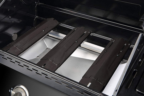 2 Edelstahl-Heizplatten Für Gasgrill – Ersatz Für Charbroil Modelle, 371x108 Mm, Einfach Zu Installieren, Rostfrei