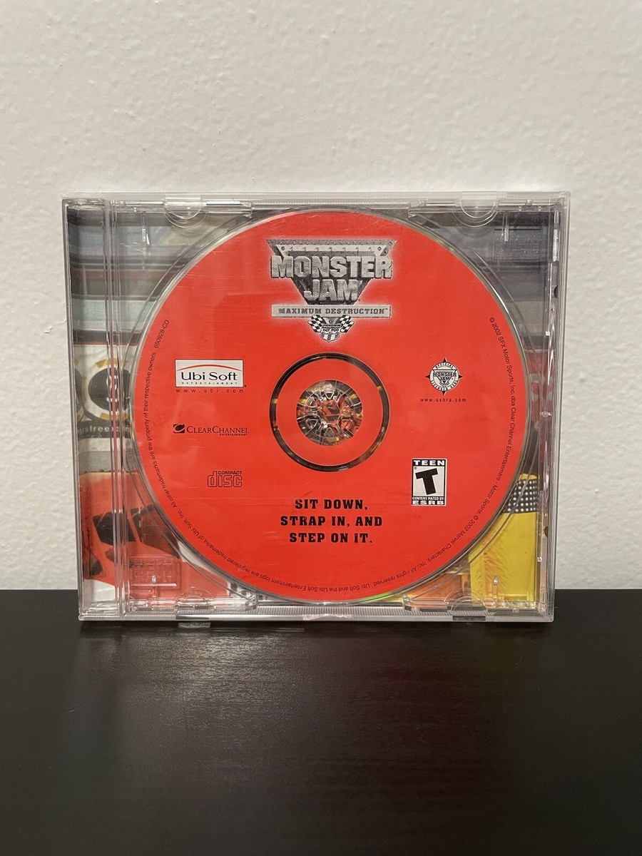 Monster Jam Maximum Destruction PC CD-ROM Video Game Ubisoft