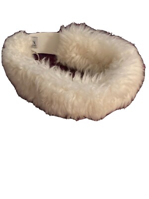 Women's Vintage Big Horn  Sheepskin Headband J1