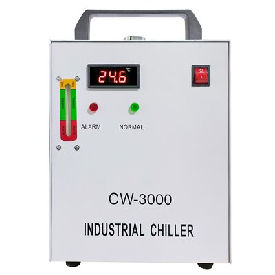 SIHAO Wasserkühler für Maschinen Lasergravierer Industrielle Wasserkühler CW3000
