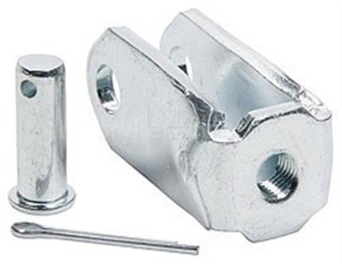 Brake Pedal Clevis 3/8"-24 connects pedal to master cylinder - Picture 2 of 2