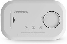 Fireangel Carbon Monoxide Alarm Battery Powered CO Detector Home Office Use CO2