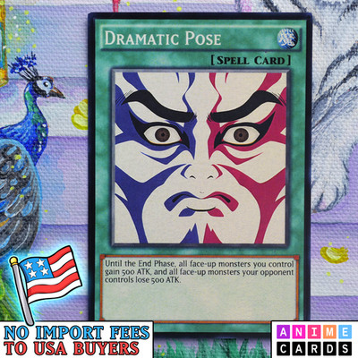Dramatic Pose ANIME EFFECT HOLO card