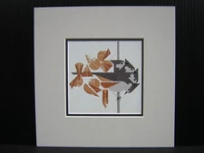 Charles Harper Titmouse Tidbit Charley Matted Art Card