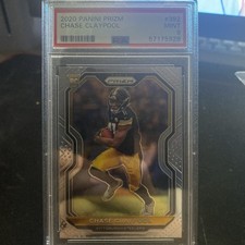 Panini 2020 Prizm Chase Claypool Rookie #392 PSA 9 Pittsburgh Steelers NFL