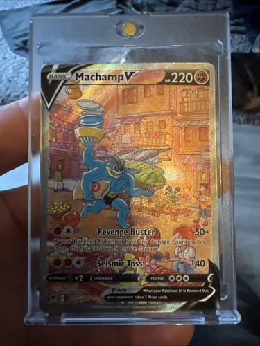 Machamp V (Alternate Full Art) — Astral Radiance