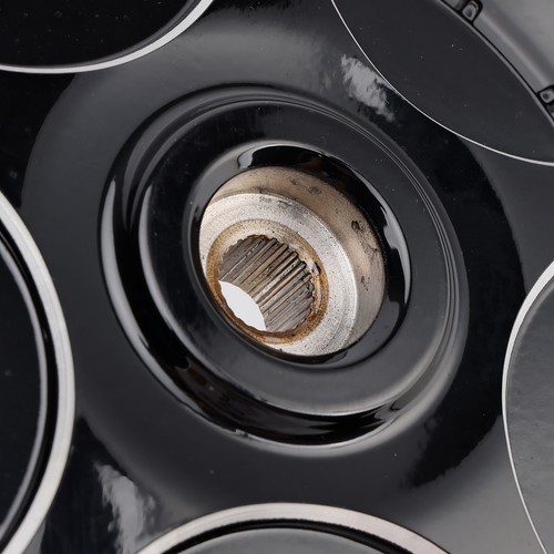 ALUMINUM 3.0 X 12" WHEEL RIM SET BLACK FOR VESPA SPRINT PRIMAVERA 50 125 150 - Picture 7 of 9