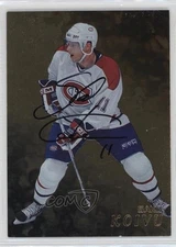 1998-99 ITG Be A Player Gold Auto Saku Koivu #218 Auto 4f5