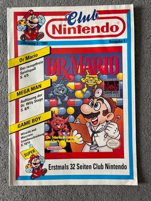 Club Nintendo Magazin, Heft Ausgabe 1, August 1991