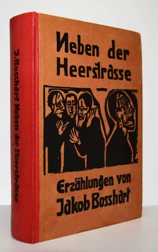 ERNST LUDWIG KIRCHNER – Boßhardt. Neben der Heerstraße 1923 - ORIG.-HOLZSCHNITTE