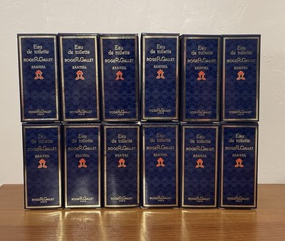 Konvolut 10 Vintage Parfum Miniaturen ''Santal'' von ROGER & GALLET