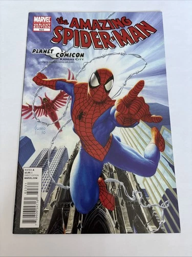 Amazing Spider-Man 623 NM- Joe Jusko Planet Comicon Variant 1st Simple Simon