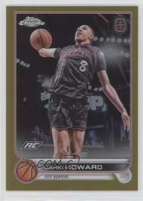 2022 Topps Chrome OTE Overtime Elite Gold Refractor 31/50 Jahki Howard #17 15wb