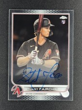 Stuart Fairchild 2022 Topps Chrome ON-CARD RC ROOKIE AUTO Chinese Taipei Taiwan. rookie card picture