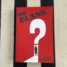Mr Blank by Justin Robinson - Paperback 1st Edition