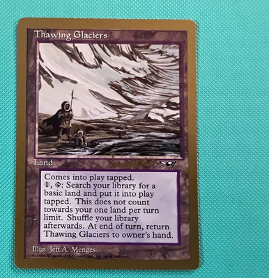 Thawing Glaciers - World Championship Deck - MTG - Magic the Gathering