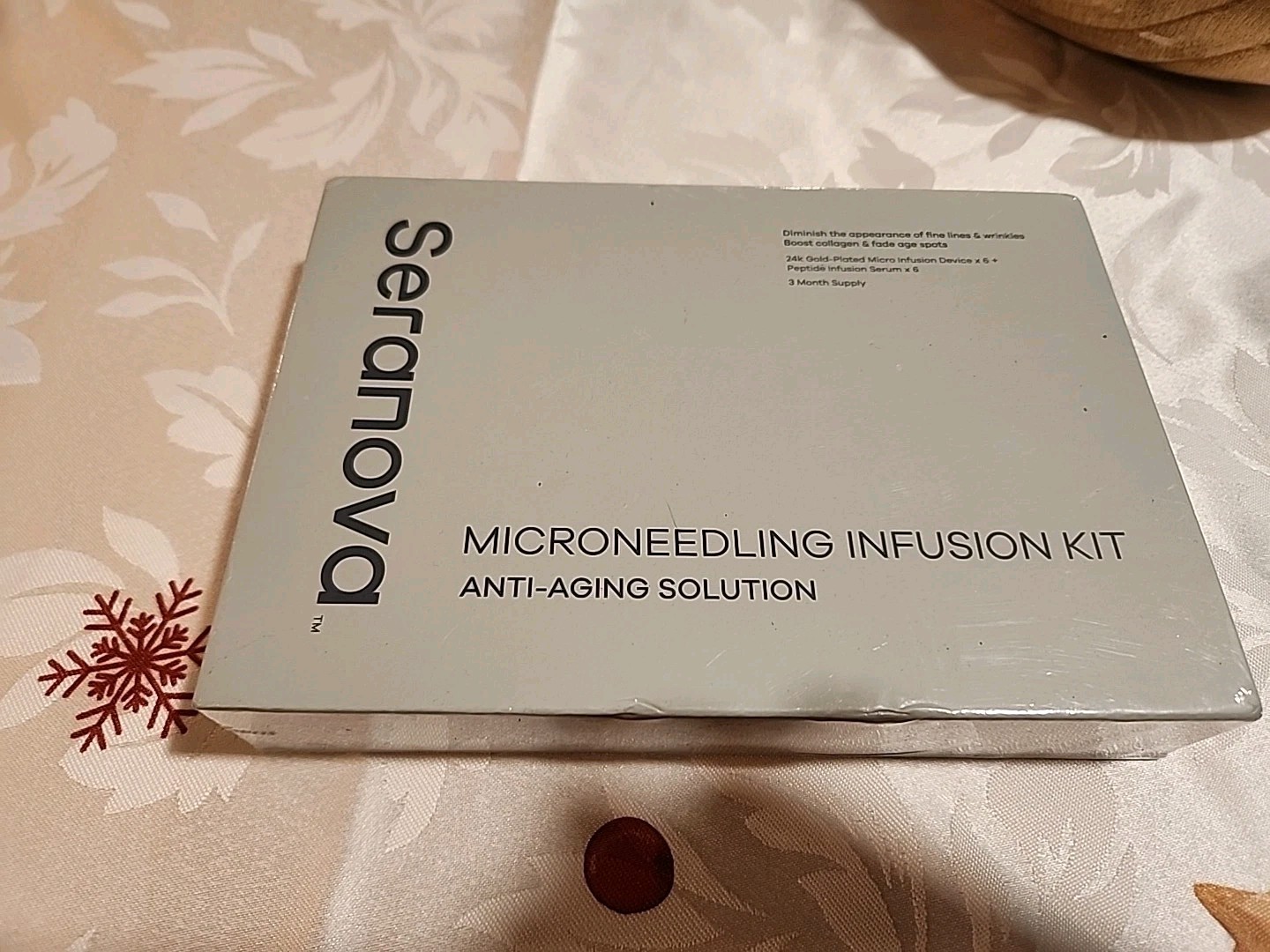SEALED Seranova Microneedling Infusion Kit Anti-Aging Solution, 3 Month Supply