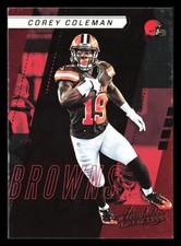 Corey Coleman 2017 Panini Absolute #98 Cleveland Browns NFL FOOTBALL CARD