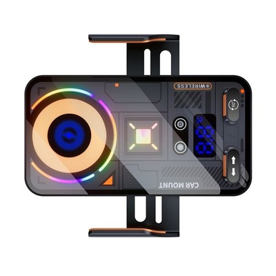 Auto Wireless Charger 15W mit Dual Mode Auto Clamping und Low Noise Cooling Fan