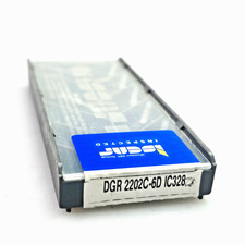 Iscar DGR 2202C-6D IC328 Carbide Cutoff Insert Groove-Turn Box of 10