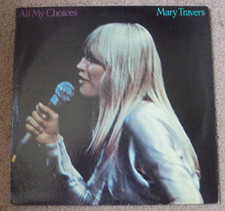 MARY TRAVERS All My Choices LP early-70's folk Peter Paul & Mary