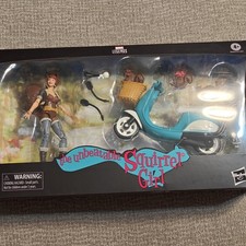 Hasbro Marvel Legends Series Squirrel Girl Figure w Motor Scooter