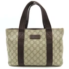 GUCCI  GG pattern Tote Bag Handbag beige Italy GG Supreme Canvas Women 102811